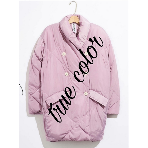Free People Ella Puffer Women's Oversized Coat Size Medium